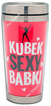 Kubek Termiczny Sexy Babka 300Ml Śmieszny Prezent - Pan Dragon