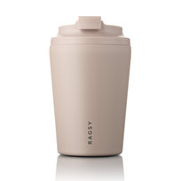 Kubek Termiczny Simply Cup z ceramicznym wnętrzem 340 ml - Nude