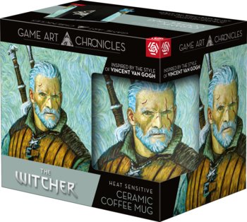 Kubek termoaktywny The Witcher (Wiedźmin) Geralt & Vincent van Gogh - Good Loot