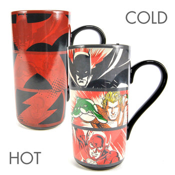 Kubek Thermocolor Latte Dc Comics Liga Sprawiedliwości - Grupo Erik