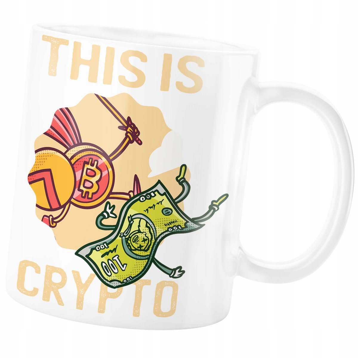 KUBEK THIS IS CRYPTO KRYPTOWALUTY GIEŁDA ŚMIESZNE - StudioGraficzneKT |  Sklep EMPIK.COM