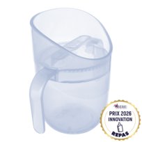 Kubek treningowy LOVI Genius 150 ml Ultramarine z uchwytami 6m+