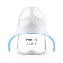 Kubek treningowy PHILIPS AVENT SCF263/61 - 125 ml Natural Response antykolkowy smoczek niekapek BPA free dla niemowląt nauka picia
