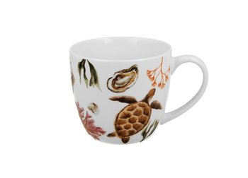 Kubek w koszyczku Seaside morski Żółw 460ml - Duo