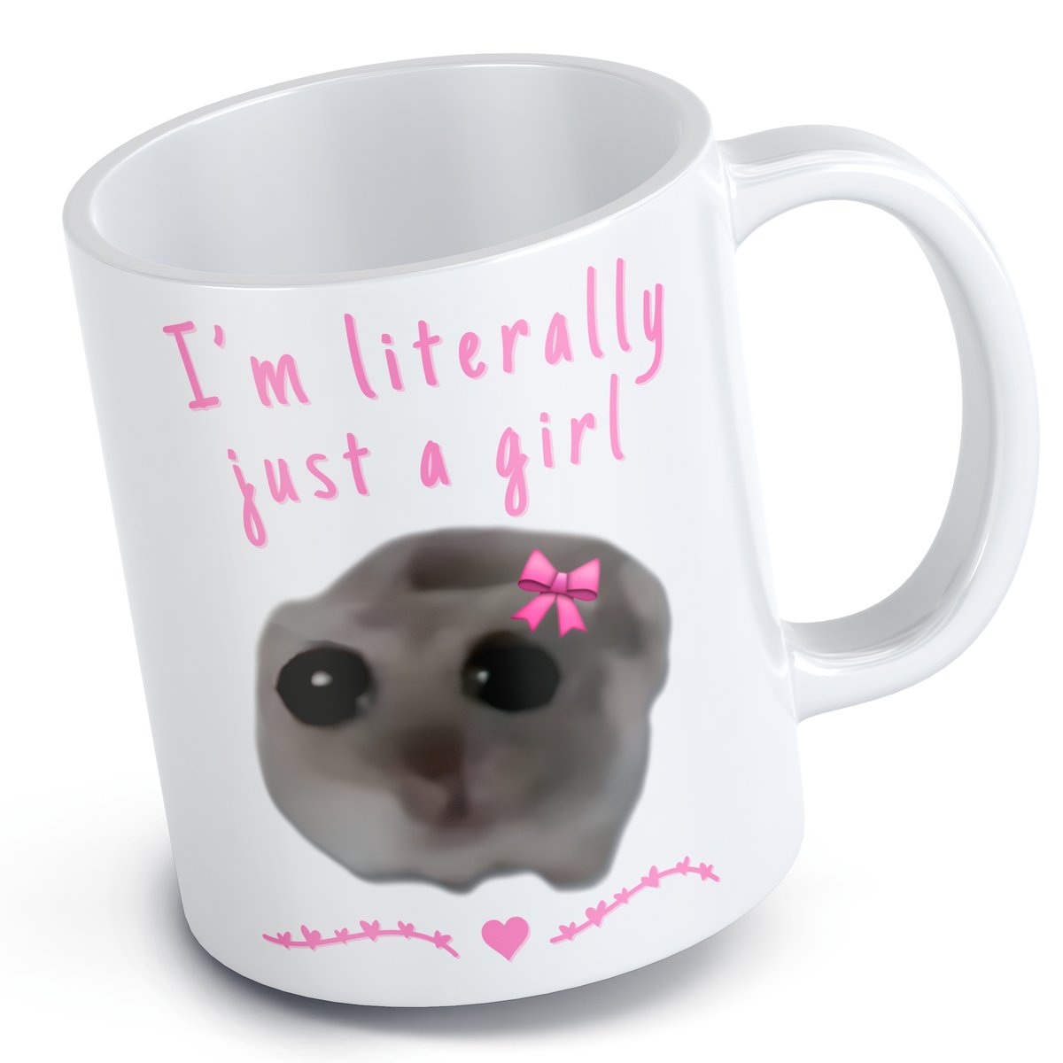 Kubek Z Chomiczkiem Im Litteraly Just A Girl Chomiczek Viral Dla Kubek Z Chomiczkiem Im Litteraly Just A Girl Chomiczek Viral Dla