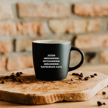 Kubek Z Grawerem! 350 Ml! Duży Ceramiczny Kubeczek. Grafika Nr 12 Wypalona W Kubku! Dla Mechanika - Inny producent