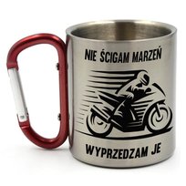 Kubek Z Karabińczykiem Nie Ścigam Marzeń, Wyprzedzam Je. Prezent Dla Motocyklisty, 300Ml / Gitees