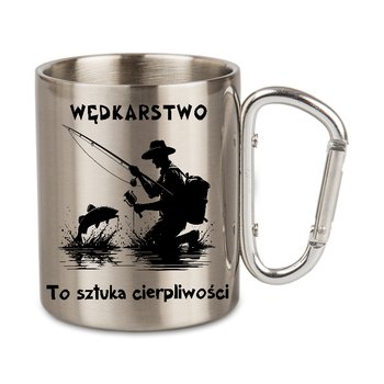 Kubek z karabińczykiem, Wędkarz, MSRE-WE-015 - Inny producent