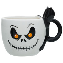 Kubek Z Kotem, Halloween, Biały, 350 Ml