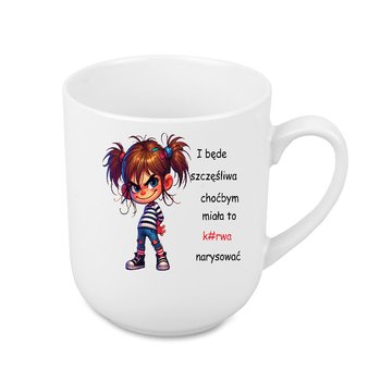 Kubek z  Mała Mi, Coffee 290 ml, Zabawny tekst BI1-MI-002 - Inny producent