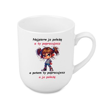 Kubek z  Mała Mi, Coffee 290 ml, Zabawny tekst BI1-MI-038 - Inny producent