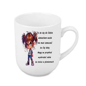 Kubek z  Mała Mi, Coffee 290 ml, Zabawny tekst BI1-MI-042 - Inny producent