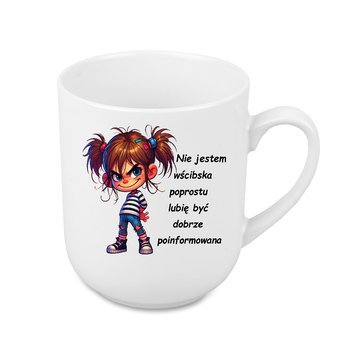 Kubek z  Mała Mi, Coffee 290 ml, Zabawny tekst BI1-MI-061 - Inny producent