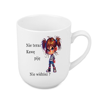 Kubek z  Mała Mi, Coffee 290 ml, Zabawny tekst BI1-MI-077 - Inny producent