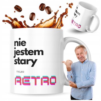 Kubek z nadrukiem 330 ml Nie jestem Stary tylko Retro Kubek Do Kawy Prezent - Inny producent