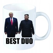 KUBEK Z NADRUKIEM Donald TRUMP Kim Dzong JONG Un