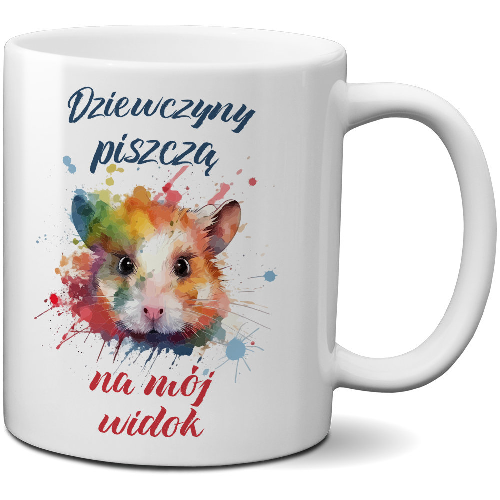 Kubek Z Nadrukiem - Dziewczyny Piszczą Na Mój Widok - CupCup.pl | Sklep ...