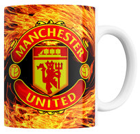 KUBEK Z NADRUKIEM MANCHESTER UNITED + NAPIS 330ML CERAMIKA