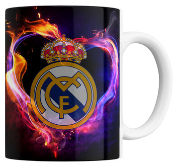 KUBEK Z NADRUKIEM REAL MADRYT + NAPIS  330ML CERAMIKA - Inny producent