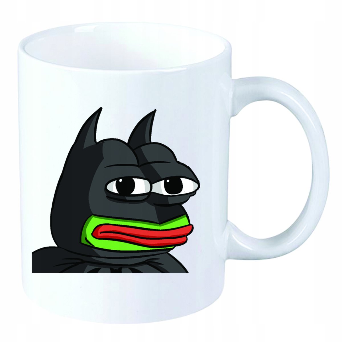 KUBEK Z NADRUKIEM Żaba PEPE The FROG Batman+ IMIĘ - Atram | Sklep EMPIK.COM