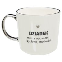 Kubek z napisem, Dzień Babci i Dziadka, Dziadek, 350 ml Empik