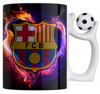 KUBEK Z PIŁKĄ FC BARCELONA Z IMIENIEM PREZENT Inna marka