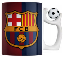 KUBEK Z PIŁKĄ FC BARCELONA Z IMIENIEM PREZENT Inna marka