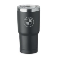 Kubek z podwójnymi ściankami 500ml BMW Czarny