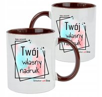 KUBEK Z TWOIM WŁASNYM NADRUKIEM FOTO TWOIM ZDJĘCIEM LOGO FIRMY NA PREZENT