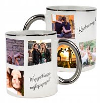 KUBEK Z TWOIM WŁASNYM NADRUKIEM FOTO TWOIM ZDJĘCIEM LOGO FIRMY na prezent