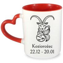 Kubek znak zodiaku, horoskop - KOZIOROŻEC
