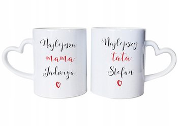 Kubki ceramiczne z imieniem na Dzień Matki i Ojca, wiele wzorów, pomysł na prezent dla Mamy, Sowia Aleja - Inny producent