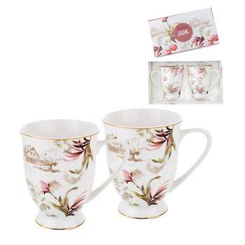 Kubki Florina Idillo New Bone China 2 sztuki 340 ml - Florina