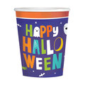 Kubki Halloween papierowe 250 ml 8szt - Amscan