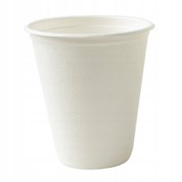 KUBKI PAPIEROWE biały KUBEK do napojów z trzciny cukrowej 250ml MOCNY 10szt Torby Pro