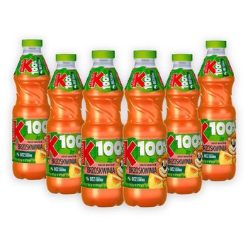 Kubuś 100% Sok jabłko marchew brzoskwinia 850 ml x 6 sztuk - Kubuś