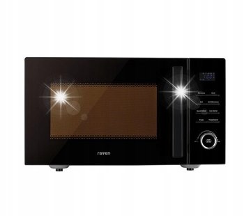 Kuchenka mikrofalowa RAVEN EKM005 z grillem 23L Czarny - Inny producent