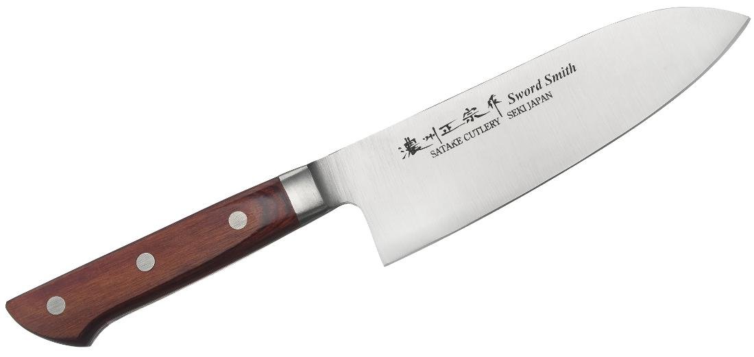 kuchenny SATAKE Kotori Santoku, brązowy, 17 cm