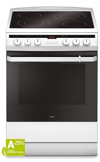 Kuchnia ceramiczna AMICA 618CE3.332HTaQ(W)