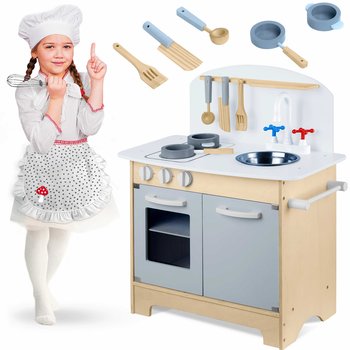 Kuchnia Drewniana Dla Dzieci, Kuchenka Dla Dzieci Z Akcesoriami Ricokids - Ricokids