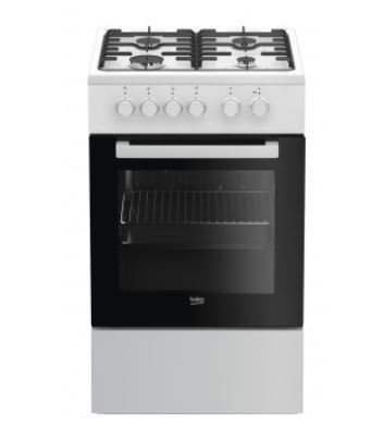Kuchnia gazowo-elektryczna BEKO FSS52020DW-Zdjęcie-0
