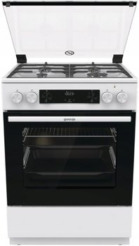Kuchnia gazowo-elektryczna Gorenje GKS6C70WF 71l - Gorenje