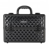 Kufer kosmetyczny diamentowy czarny duży (MB153A-M)