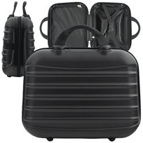 Kuferek Podróżny 11 L Abs Twardy Podręczny Pojemny Do Samolotu Kosmetyczka