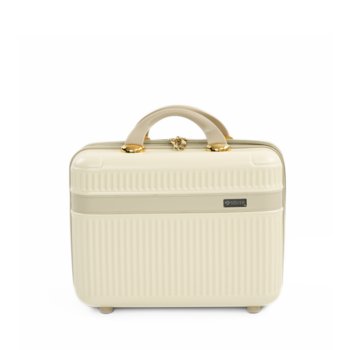 Kuferek Podróżny Mały Abs Nokiro 12'- Ciemny Beż - Solier