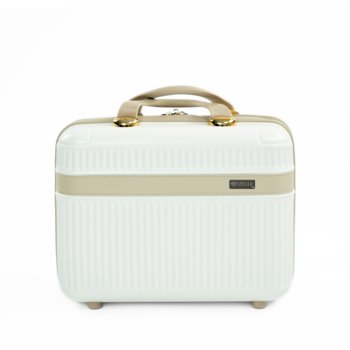 Kuferek Podróżny Mały Abs Nokiro 14'- Śmietankowy - Solier