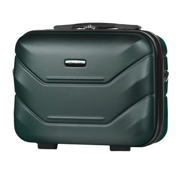 Kuferek Podróżny Na Kosmetyki z ABS-u Zielony - DIAMOND