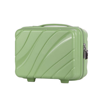 Kuferek Podróżny Na Kosmetyki z Polipropylenu Jasnozielony - DIAMOND
