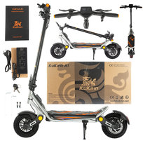 KuKirin A1 Pojazd Elektryczny Dla Dorosłych—Pojazd Elektryczny 800W, 48V 13Ah, do 45 km, 45km/h, 10-calowa opona bezdętkowa