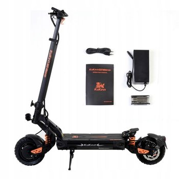KUKIRIN G2 Master - Składana Pojazd elektryczny - Podwójny silnik 2000 W - Akumulator 52 V 20,8 Ah - Amortyzatory hydrauliczne - Czarny - Kukirin